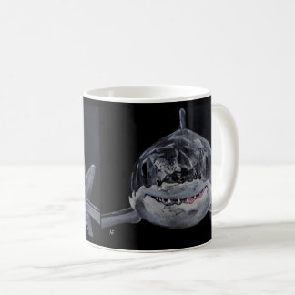 Predator of the Sea Painting by Alfred Fox Coffee Mug