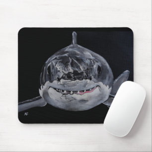 Predator of the Sea Painting by Alfred Fox Mouse Mat