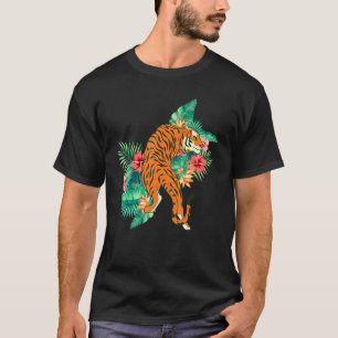 Predator Wild Cat Jungle Animal  Tropical Asian Ti T-Shirt