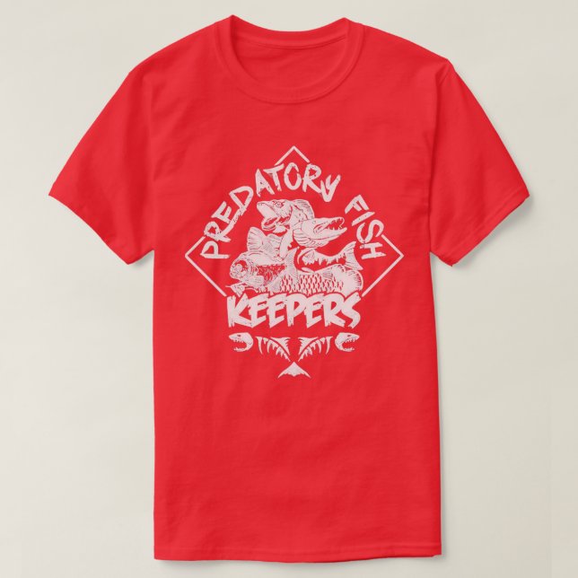 Predatory Fish Keepers T-Shirt (Design Front)