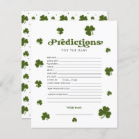 Prediction St. Patrick's Day Green Shamrock 