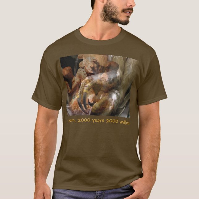 preditor consciousness, Mayan, 200... - Customised T-Shirt (Front)