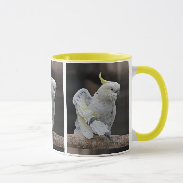 Preening Cockatoo Mug (Right)