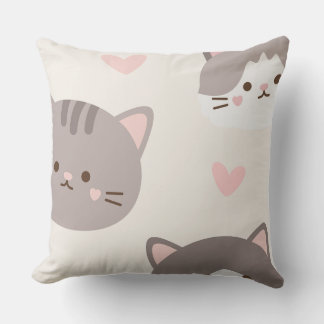 preety kitty pillow case