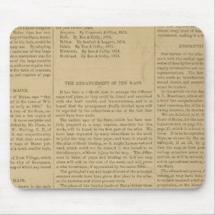 Preface Atlas of the state of Maine Mouse Mat