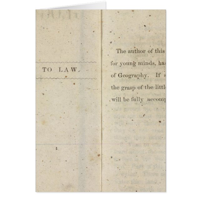 Preface Geographical reader for Dixie children (Front)