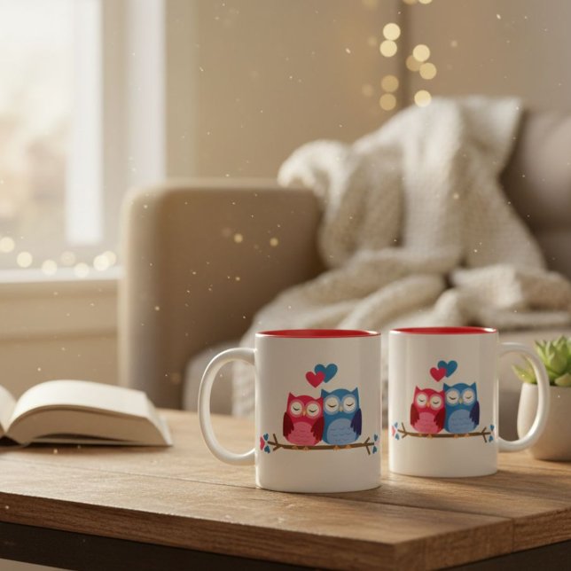 Preferred person's azza, gufetti "innamorati" Two-Tone coffee mug (Creator Uploaded)