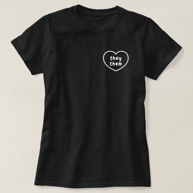 Preferred Pronoun T-Shirt (Design Front)