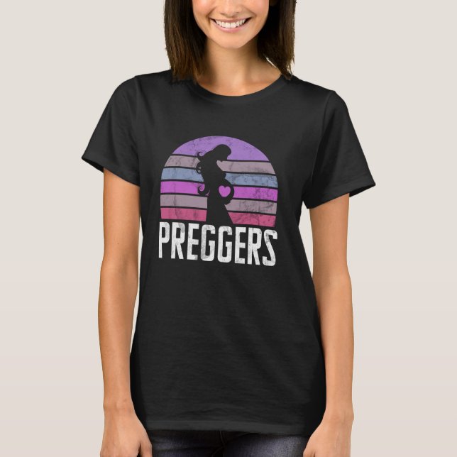 Preggers Baby Shower T-Shirt (Front)