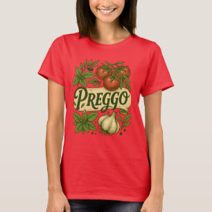Preggo Sauce Costume Pregnancy Announcement T-Shirt