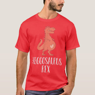 Preggo Saurus Pregnancy Baby Announcement Baby Sho T-Shirt