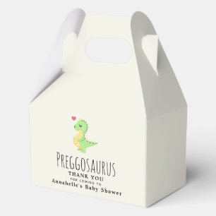 Preggosaurus Cute Dinosaur Baby shower Favour Box