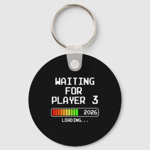 Pregnancy Announcement 2026 Waiting For Player 3 D Key Ring