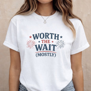 Pregnancy Announcement 4th of July Mum to Be T-Shirt
