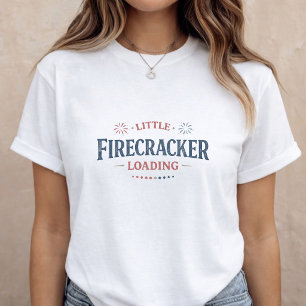 Pregnancy Announcement 4th of July Mum to Be T-Shirt