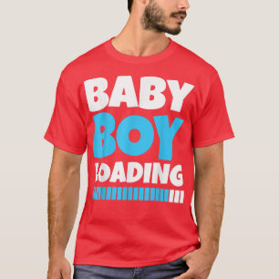 Pregnancy Announcement Baby Boy Loading Pregnancy T-Shirt