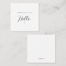 PREGNANCY ANNOUNCEMENT Baby Reveal Card