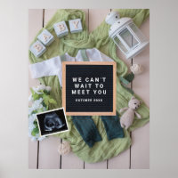 Pregnancy Announcement Baby Welcoming card, Gender