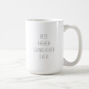 Pregnancy Announcement Best Father Grandfather Coffee Mug