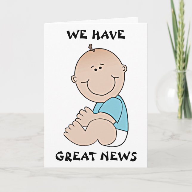***PREGNANCY ANNOUNCEMENT*** CARD (Front)