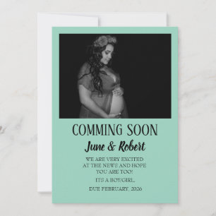 Pregnancy announcement cards