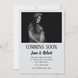 Pregnancy announcement cards