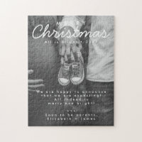 Pregnancy Announcement Christmas Photo