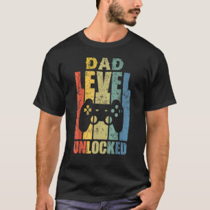 Pregnancy Announcement Dad Level Unlocked Soon To T-Shirt