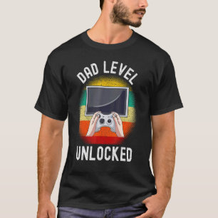 Pregnancy Announcement Dad Level Unlocked Soon To T-Shirt
