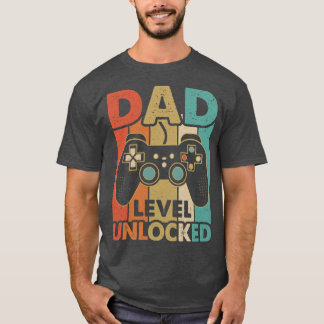 Pregnancy Announcement Dad Level Unlocked Soon To T-Shirt