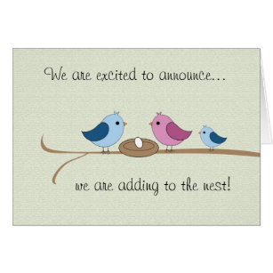 pregnancy annoucement cards