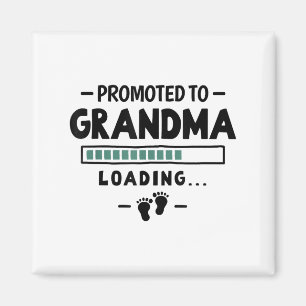 Pregnancy Announcement First Grandbaby - Promoted  Magnet