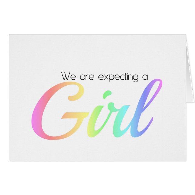 Pregnancy Announcement Gay/Lesbian (Front Horizontal)