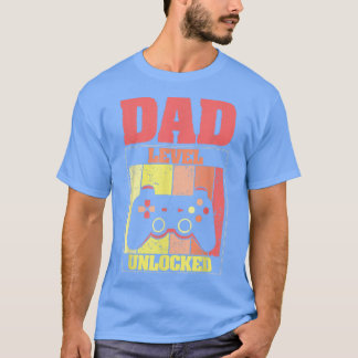 Pregnancy Announcement Gender Reveal New Dad Papa  T-Shirt