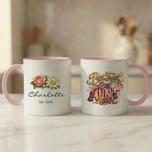 Pregnancy Announcement Gift Aunt Plot Twist Mug