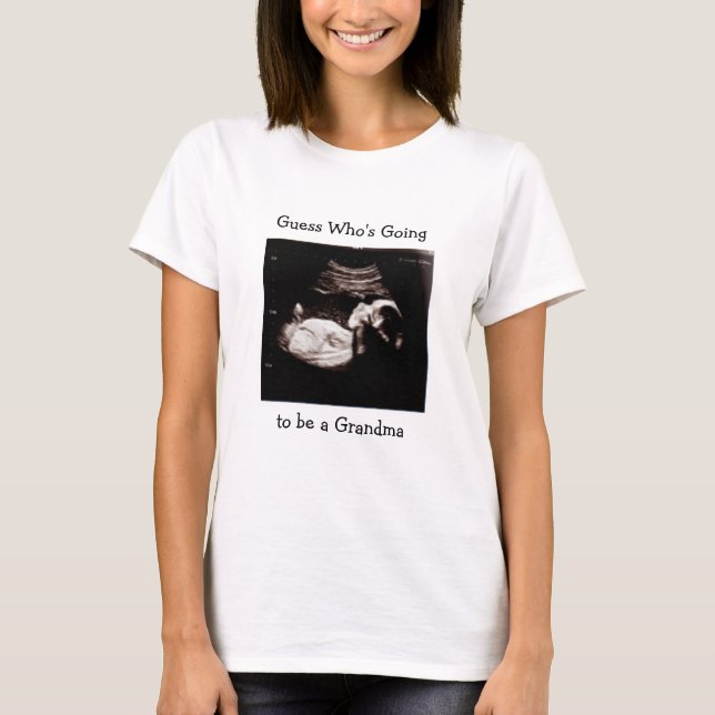 Pregnancy Announcement | Going to be a Grandma T-Shirt (Front)