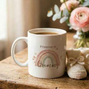 Pregnancy Announcement Grammy Gift Coffee Mug