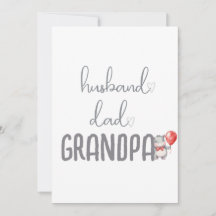 Pregnancy announcement grandpa cute baby hippo