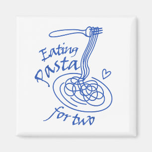 Pregnancy Announcement Italy Mum To Be Eating Past Magnet