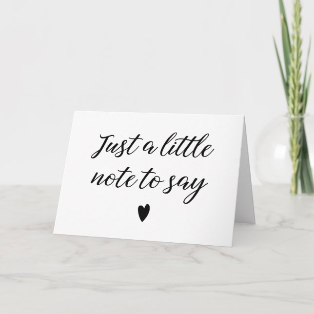 Pregnancy Announcement Minimalist Black and White (Front)