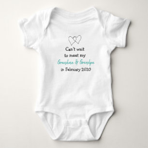 Pregnancy Announcement New Baby Bodysuit