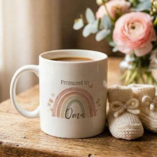 Pregnancy Announcement Oma Gift Coffee Mug