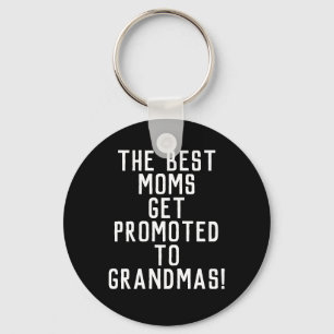 Pregnancy Announcement Promo Grandma to be Gift Key Ring