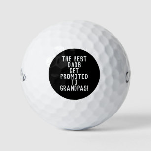 Pregnancy Announcement Promo Grandpa to be Gift  G Golf Balls