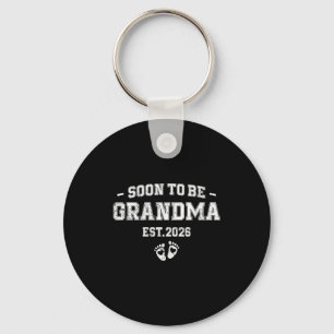 Pregnancy Announcement Soon To Be Grandma 2026  Key Ring