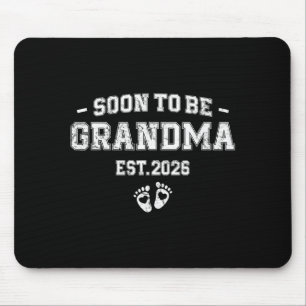 Pregnancy Announcement Soon To Be Grandma 2026 Mouse Mat