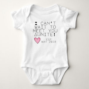 pregnancy announcement to grandma auntie baby bodysuit