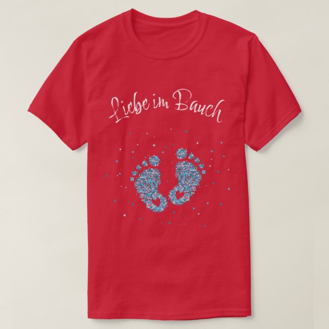 Pregnancy Announcment Mum Gift Idea 10 T-Shirt (Design Front)