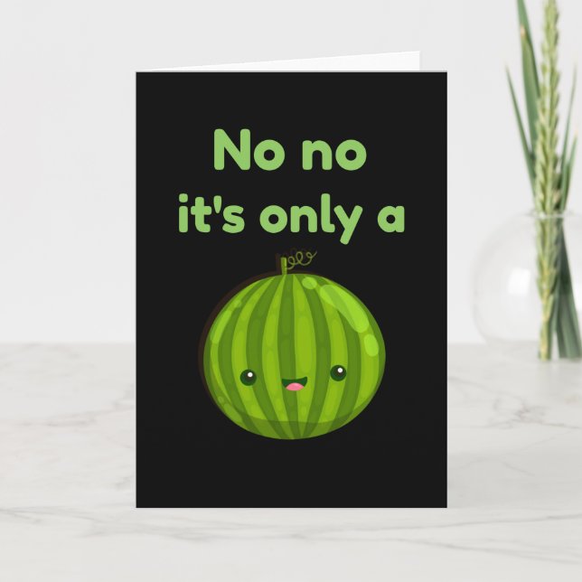 Pregnancy Baby Announcement Melon (Front)