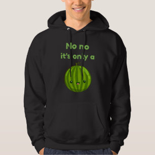 Pregnancy Baby Announcement Melon Hoodie